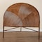 Bali & Pari Seana Bohemian Dark Brown Rattan King Size Standalone Headboard 244-13657-ZORO - alternate 2